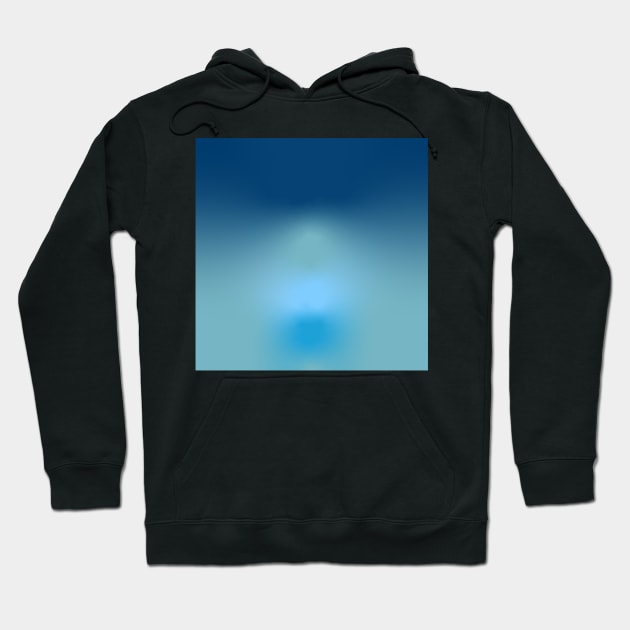 Blue ocean effect gradient Hoodie by satyam012